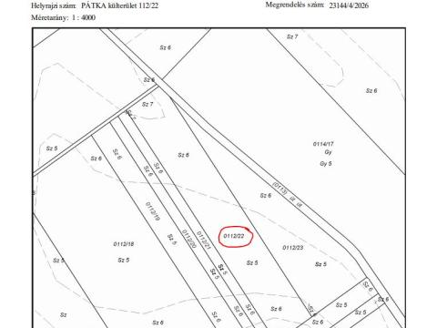 Pátka külterületen 40461 m2/ 73,59 aranykorona szántóföld ELADÓ Pátka külterületen 40461 m2/ 73,59 aranykorona szántóföld ELADÓ