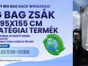 Big Bag zsák – 95×95×155-160 cm – Raktárról azonnal átvehető – 30 855 2444