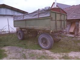 E5/2 Ifa pótkocsi billenős kivitelben, rendezett okmányokkal