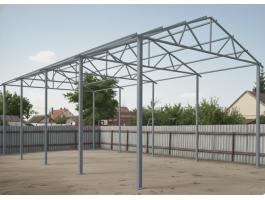 ÚJ VASVÁZAS SZÍN,  CSARNOK,  TETŐSZERKEZET,  TÁROLÓ AKCIÓS ÁRON ELADÓ