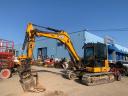 JCB 100C-1 + Engcon Rototilt láncos kotró eladó