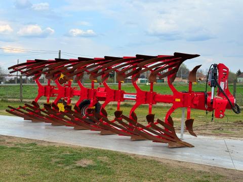 Pöttinger Servo 45 S eke 5+1 Váltvaforgató 6 fejes eke ÚJSZERŰ