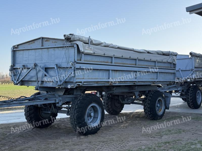 IFA 80.11 HW 8011 billenős 2 tengelyes pótkocsi