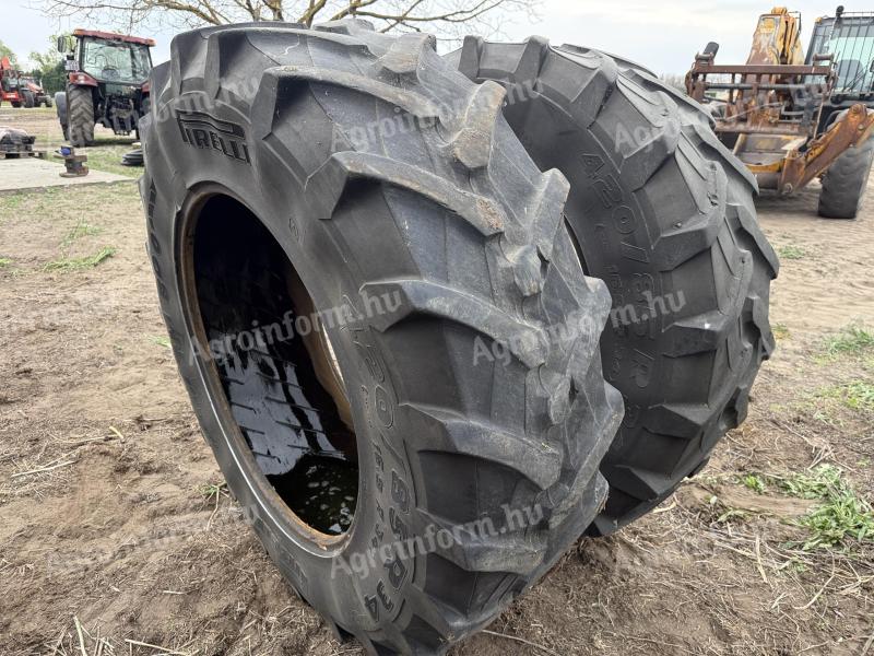 Pirelli TM 600 420/85R34 (16.9R34) gumi használt gumiabroncs