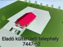 Dabas külterületi ipari terület, raktár, telephely telek áron eladó