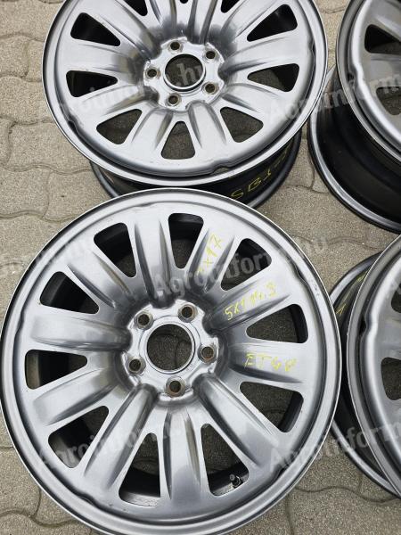 5x114,3 7x17 ET48 Kia újszerű acélfelni jeladóval akció