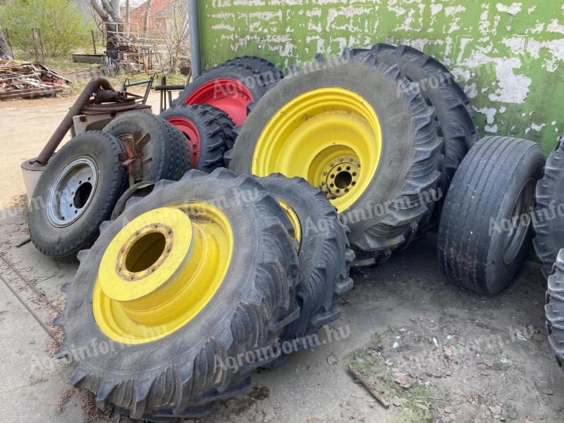 Szélesített kerékszett John Deere traktorra 340/85R28; 420/85R38