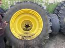 Szélesített kerékszett John Deere traktorra 340/85R28; 420/85R38