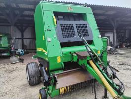 John deere 582 hálóa szecskázós körbálázó