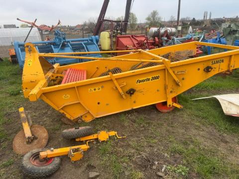 SAMON FAVORITE 2000 HAGYMAKIRÁZÓ,  RENDRERAKÓ,  135cm SZÉLES SZALAGOKKAL. NÉGYSZÖGTENGELYES .