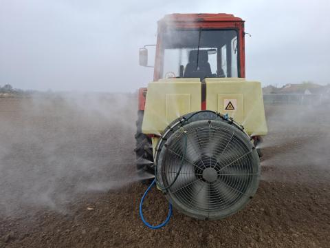 Axial ventilátoros permetező eladó