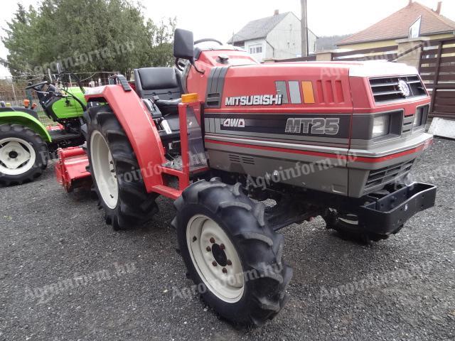 Mitsubishi MT25 japán kistraktor talajmaróval