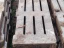 Beton taposó rács