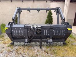 TerraKing Zeppelin erdészeti fixfogú VIDIA 225 cm zúzó