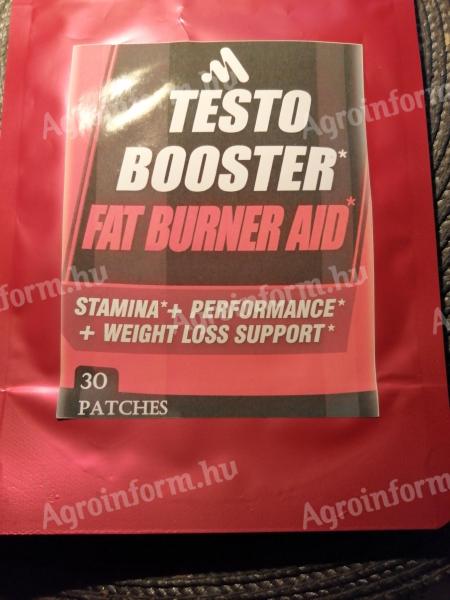 Tesztoszteron transzdermális tapasz férfiaknak, ingyenes postázással