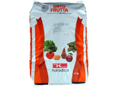 Keverék műtrágya Ortofrutta 6-12-22+2MgO+21SO3 25/1 Keverék műtrágya Ortofrutta 6-12-22+2MgO+21SO3 25/1