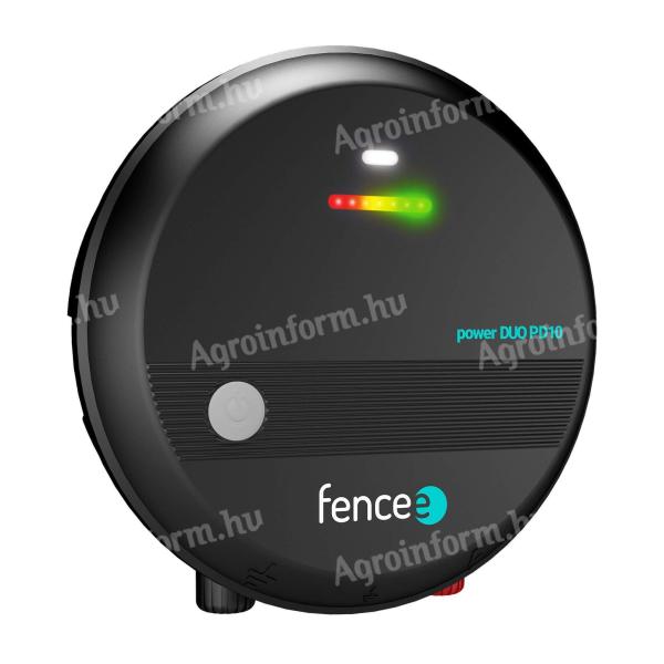 Fencee Power DUO PD10 villanypásztor készülék – 1 J, 8 km