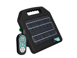Hordozható napelemes villanypásztor DUO RF SDX08 távirányítóval