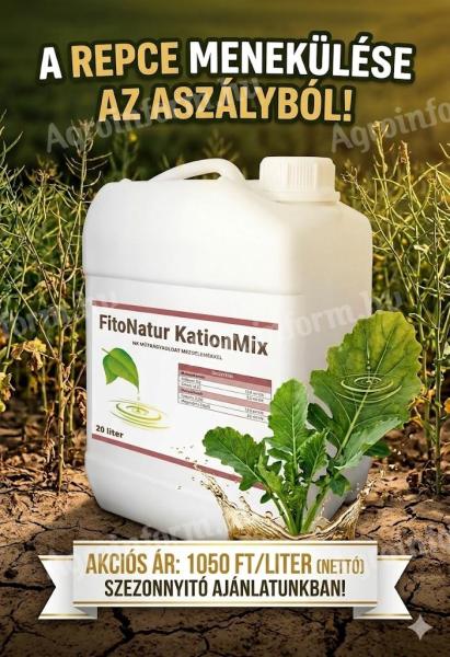 FITONATUR KationMix – Újraindítja a repce fejlődését az aszályos tavaszon