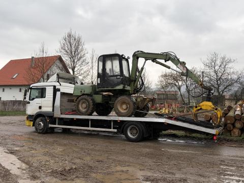 Mezőgazdasági gépszállítás