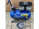 Kompresszor, ultracsendes, 2 hengeres, 1,1 kW motorral - Scheppach HC26SI, Szárazkompresszot 24 L, 8 bar