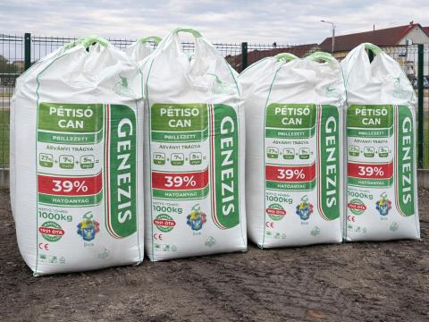 Genezis Pétisó 39% (N 27%, CaO 7%, MgO 5%) műtrágya 1000 kg Genezis Pétisó 39% (N 27%, CaO 7%, MgO 5%) műtrágya 1000 kg