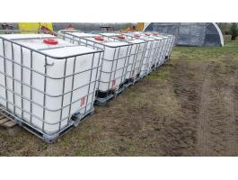 Eladó 1000 literes IBC tartály