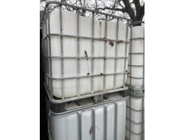 Gázolajos IBC tartály eladó