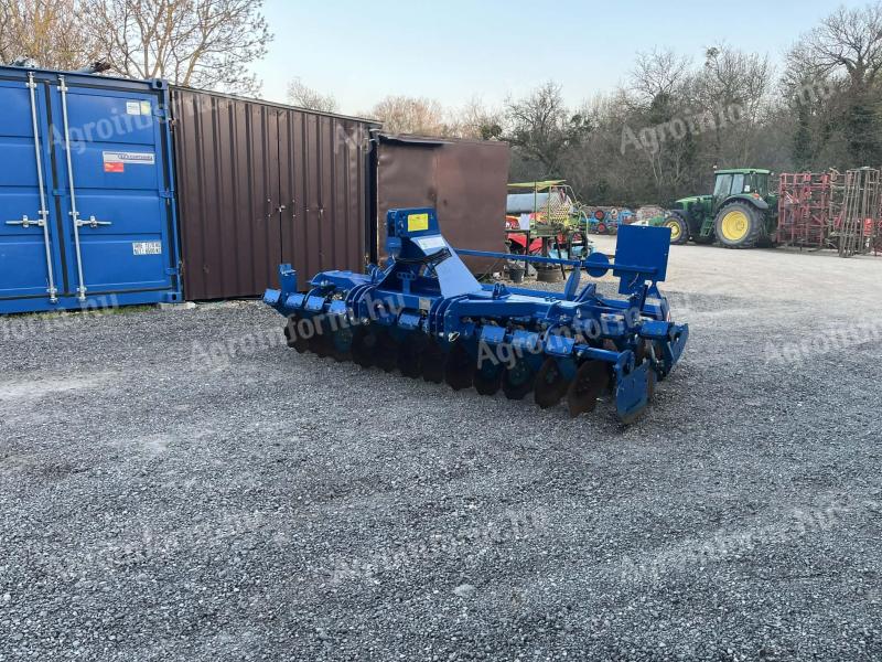 Rolmako 3 m rövidtárcsa ékgyűrűshengerrel, világítással