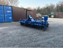 Rolmako 3 m rövidtárcsa ékgyűrűshengerrel, világítással