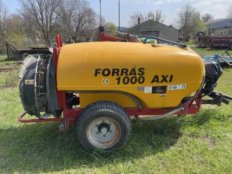 FORRÁS 1000 AXI vontatott permetezőgép