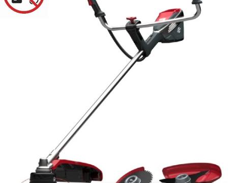 Bozótvágó akkumulátoros Cramer 82TBX20 82V,  damilfej,  kés,  fűrészlap tartozék,  akku és töltő nélkül