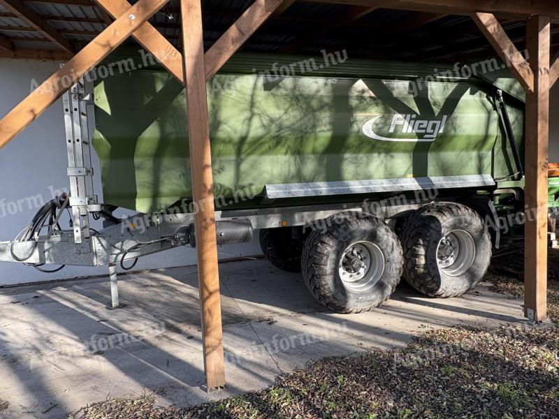 Fliegl TMK 160 tandem billenős pótkocsi eladó