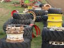 650/65R42 komplett STOCK ikerkerék John Deere, Fendt, Claas, New Holland, stb.