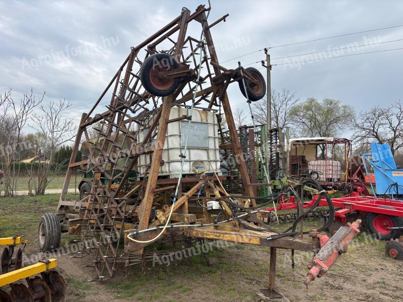 7,2 méteres Rau fogasos simító