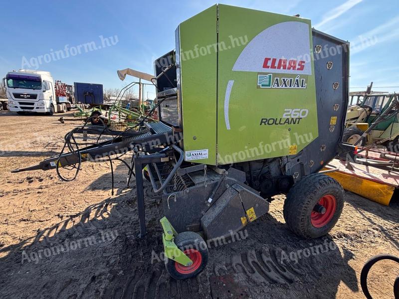 Claas Rollant 260 körbálázó bálázó