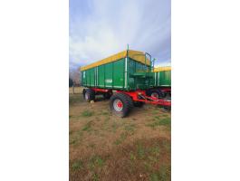 Kröger agroliner HKD 302-es három oldalra billentő pótkocsi