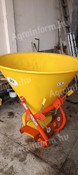 Műtrágyaszóró, 500 literes, oldalkidobós, újszerű állapotban