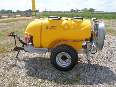 Új GJET 1100L axial vontatott kertészeti permetező