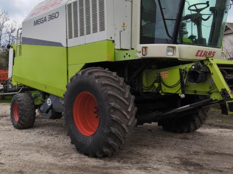 Claas Mega 360 kombájn ügyféltől eladó