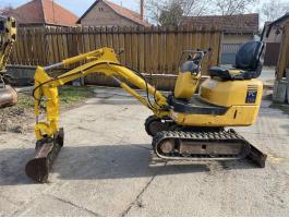 Komatsu PC09 minikotró