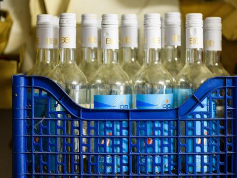 Boros palack, 0,75 literes üveg Boros palack, 0,75 literes üveg