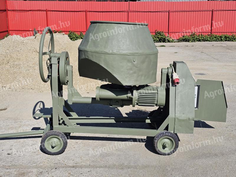 Favorit 250 ipari,  hajtóműves betonkeverő gép eladó