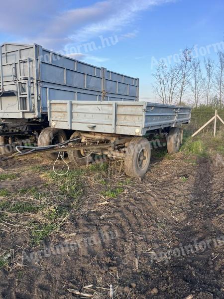 IFA HL 6002 fixes pótkocsi piros rendszámmal, műszakival eladó