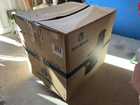 Új Grammer Maximo Comfort légrugós ülés