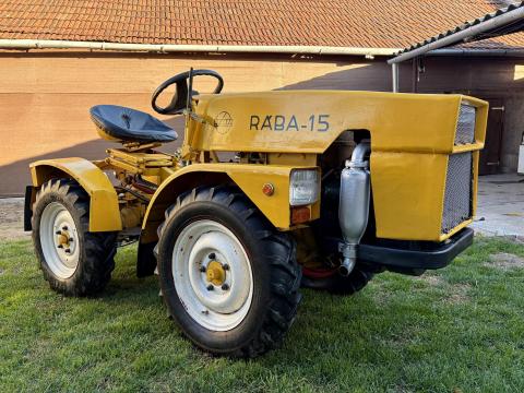 Rába 15 összkerékhajtású, 1 hengeres kistraktor eladó