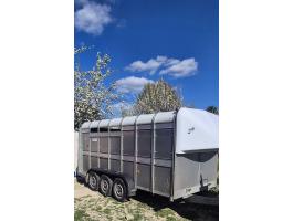 Ifor Williams Àllatszàllitó 3 tengelyes 3.5 Tonna