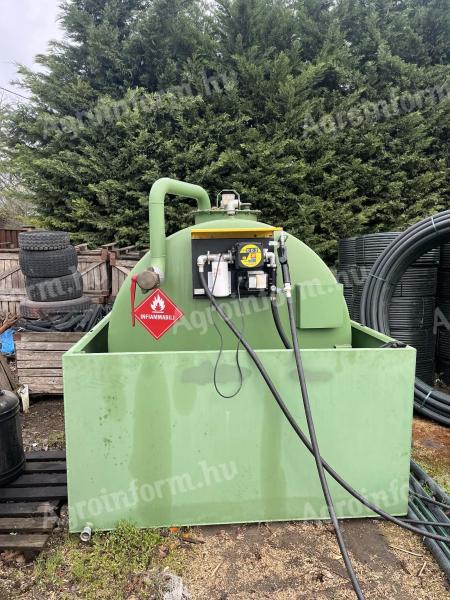 5000 literes gázolajkút kármentővel kimérővel