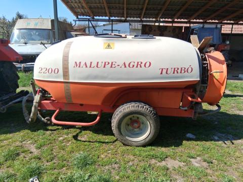 Malupe-agro turbó 2200 ültetvény permetező Malupe-agro turbó 2200 ültetvény permetező