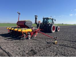 Szemenkénti vetés Békés vármegyében